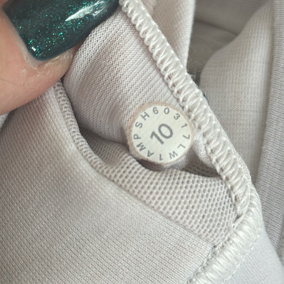 Lululemon size 10 racerback strappy white bralette tank - Picture 11 of 11